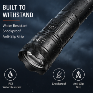 Rechargeable Zoom LED Flashlight